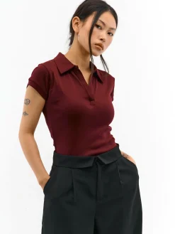 GATE Bawełniana koszulka| Koszulki I Topy·Koszulki