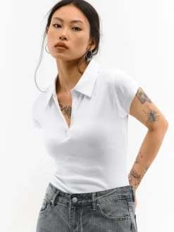 GATE Bawełniana koszulka| Koszulki I Topy·Koszulki