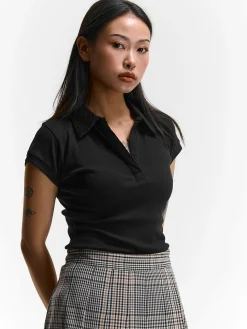 GATE Bawełniana koszulka| Koszulki I Topy·Koszulki