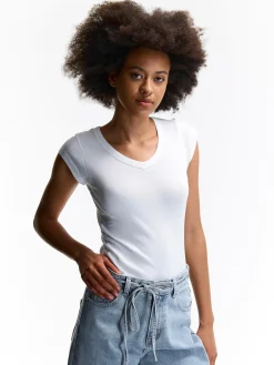 GATE Bawełniana koszulka| Koszulki I Topy·Koszulki