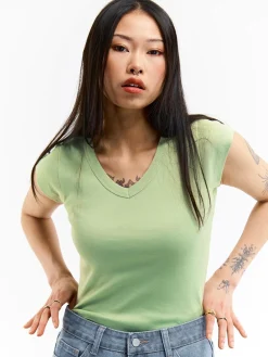 GATE Bawełniana koszulka| Koszulki I Topy·Koszulki