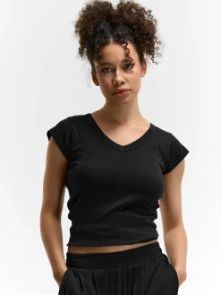 GATE Bawełniana koszulka| Koszulki I Topy·Koszulki