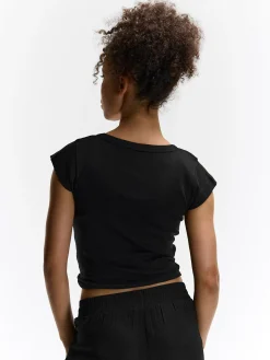 GATE Bawełniana koszulka| Koszulki I Topy·Koszulki