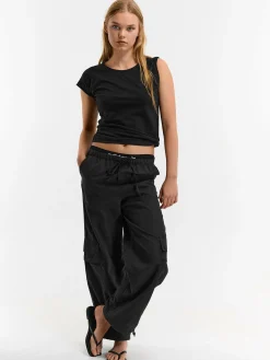 GATE Bawełniana koszulka| Koszulki I Topy·Koszulki