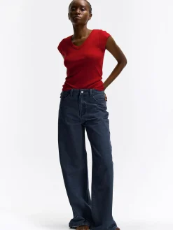 GATE Bawełniana koszulka| Koszulki I Topy·Koszulki