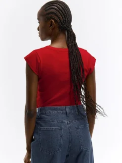 GATE Bawełniana koszulka| Koszulki I Topy·Koszulki