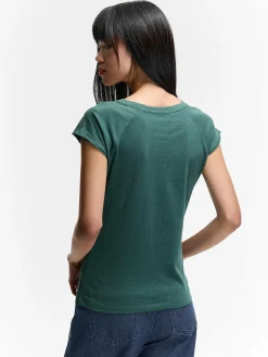 GATE Bawełniana koszulka| Koszulki I Topy·Koszulki