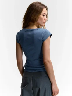 GATE Bawełniana koszulka| Koszulki I Topy·Koszulki