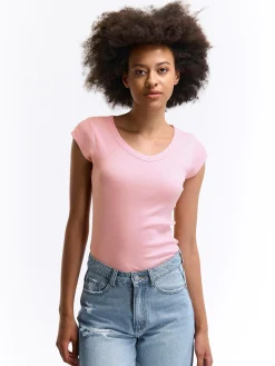 GATE Bawełniana koszulka| Koszulki I Topy·Koszulki