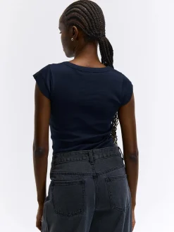 GATE Bawełniana koszulka| Koszulki I Topy·Koszulki