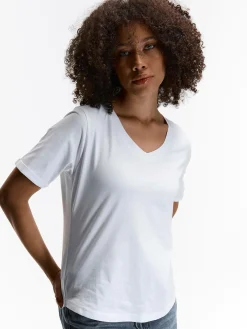 GATE Bawełniana koszulka| Koszulki I Topy·Koszulki