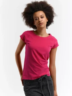 GATE Bawełniana koszulka| Koszulki I Topy·Koszulki