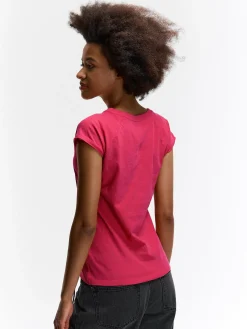 GATE Bawełniana koszulka| Koszulki I Topy·Koszulki