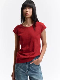 GATE Bawełniana koszulka| Koszulki I Topy·Koszulki