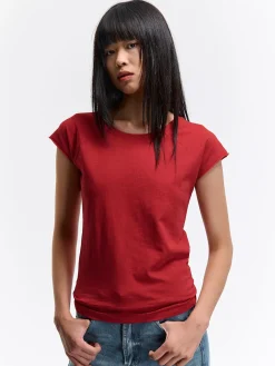 GATE Bawełniana koszulka| Koszulki I Topy·Koszulki