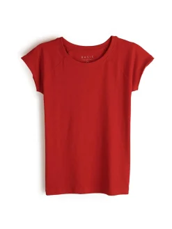 GATE Bawełniana koszulka| Koszulki I Topy·Koszulki