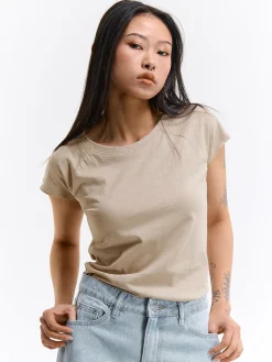 GATE Bawełniana koszulka| Koszulki I Topy·Koszulki