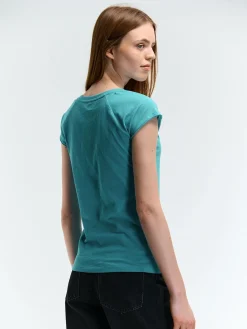 GATE Bawełniana koszulka| Koszulki I Topy·Koszulki