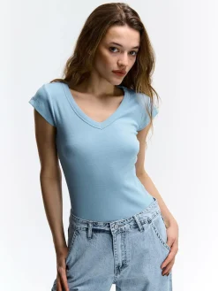 GATE Bawełniana koszulka| Koszulki I Topy·Koszulki