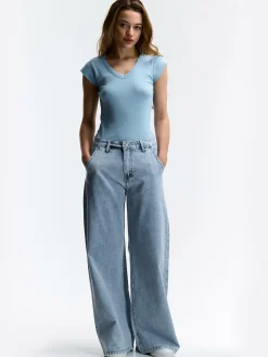 GATE Bawełniana koszulka| Koszulki I Topy·Koszulki