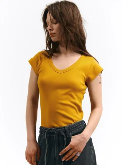 GATE Bawełniana koszulka| Koszulki I Topy·Koszulki