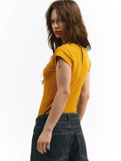 GATE Bawełniana koszulka| Koszulki I Topy·Koszulki