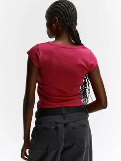 GATE Bawełniana koszulka| Koszulki I Topy·Koszulki