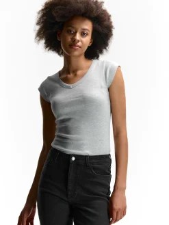 GATE Bawełniana koszulka| Koszulki I Topy·Koszulki