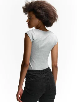 GATE Bawełniana koszulka| Koszulki I Topy·Koszulki