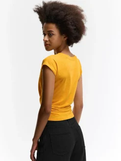 GATE Bawełniana koszulka| Koszulki I Topy·Koszulki