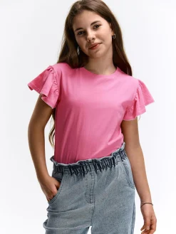 GATE Bawełniana koszulka|Dzieci Dziewczynki·Koszulki I Topy