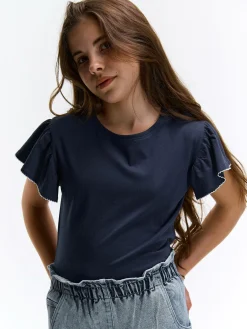 GATE Bawełniana koszulka|Dzieci Dziewczynki·Koszulki I Topy