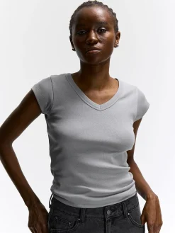 GATE Bawełniana koszulka| Koszulki I Topy·Koszulki