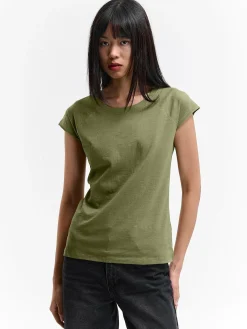 GATE Bawełniana koszulka| Koszulki I Topy·Koszulki