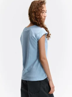 GATE Bawełniana koszulka| Koszulki I Topy·Koszulki