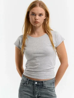 GATE Bawełniana koszulka| Koszulki I Topy·Koszulki