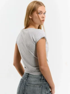 GATE Bawełniana koszulka| Koszulki I Topy·Koszulki