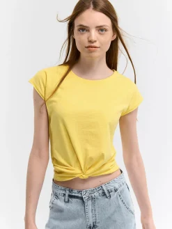 GATE Bawełniana koszulka| Koszulki I Topy·Koszulki