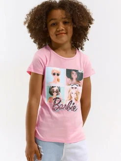 GATE Bawełniana koszulka Barbie|Dzieci Dziewczynki·Ostatnie Sztuki Ubrania Dla Dziewczynek|Dziewczynki·Koszulki I Topy