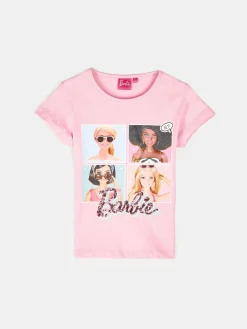 GATE Bawełniana koszulka Barbie|Dzieci Dziewczynki·Ostatnie Sztuki Ubrania Dla Dziewczynek|Dziewczynki·Koszulki I Topy