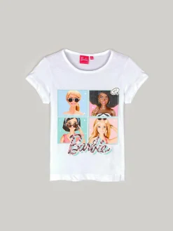 GATE Bawełniana koszulka Barbie|Dzieci Dziewczynki·Koszulki I Topy