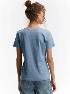 GATE Bawełniana koszulka basic| Koszulki I Topy·Koszulki