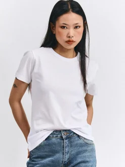 GATE Bawełniana koszulka basic| Koszulki I Topy·Koszulki