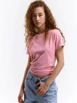 GATE Bawełniana koszulka basic| Koszulki I Topy·Koszulki