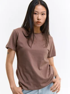 GATE Bawełniana koszulka basic| Koszulki I Topy·Koszulki