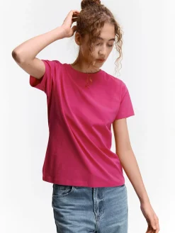 GATE Bawełniana koszulka basic| Koszulki I Topy·Koszulki