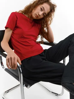 GATE Bawełniana koszulka basic| Koszulki I Topy·Koszulki