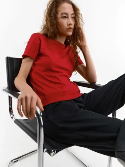 GATE Bawełniana koszulka basic| Koszulki I Topy·Koszulki