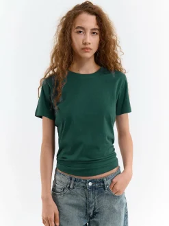 GATE Bawełniana koszulka basic| Koszulki I Topy·Koszulki