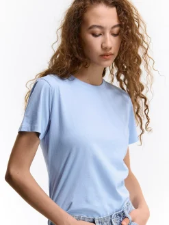 GATE Bawełniana koszulka basic| Koszulki I Topy·Koszulki